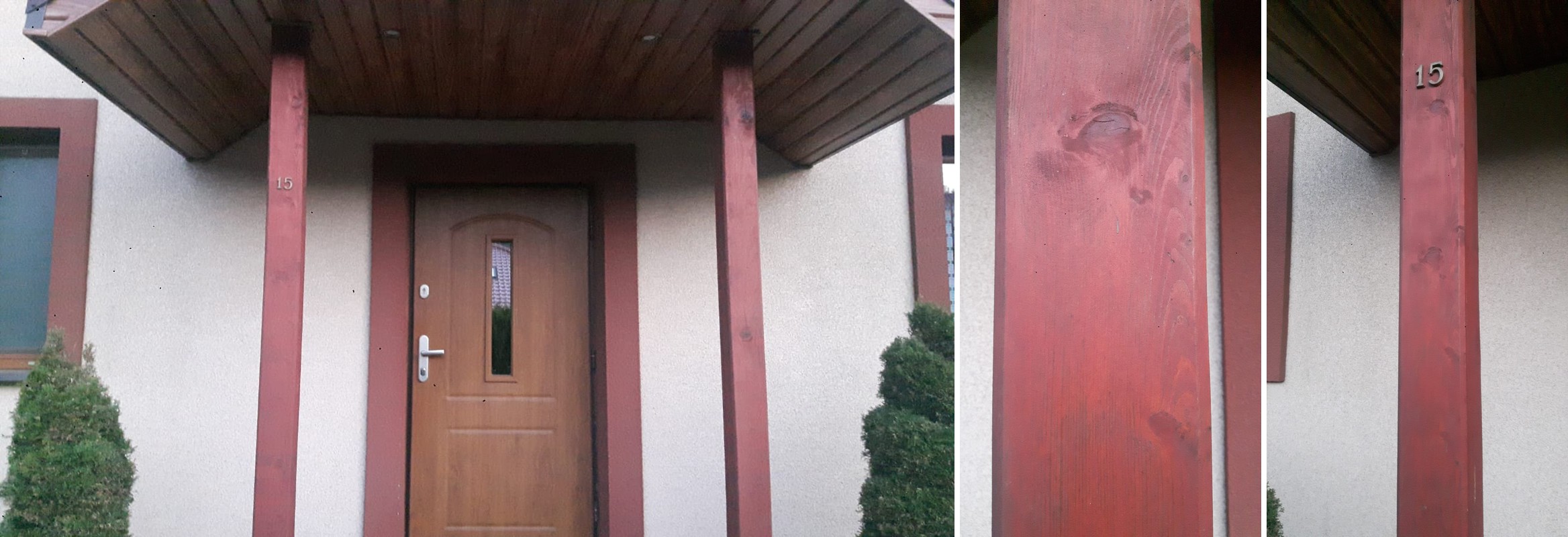 Trebitt Holzlasur Mahagoni po 6 latach eksploatacji