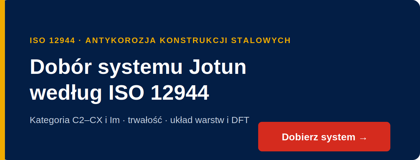 Jak dobrać system malarski Jotun według ISO 12944